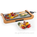 Selbst gemachter Antihaft-Brat-Pfanne elektrischer Grill-Pan rauchloser BBQ-Elektror Grill Pan Barbecue Elektror Grill